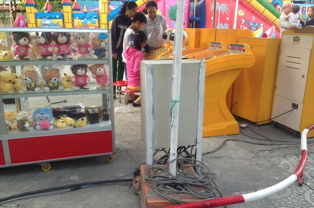 Hiểm họa từ những khu vui chơi trẻ em ảnh 1