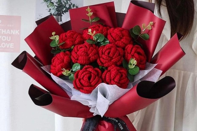 Lạ mắt trend mới hoa, quà dịp Valentine ảnh 1