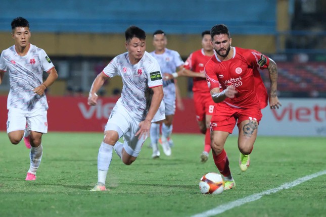 Đức Chiến, Mạnh Dũng lập công giúp Viettel đánh bại Hải Phòng 2-0 ảnh 10