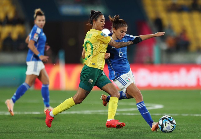 Đánh bại Italia, Nam Phi giành vé vào vòng 1/8 World Cup 2023 ảnh 13
