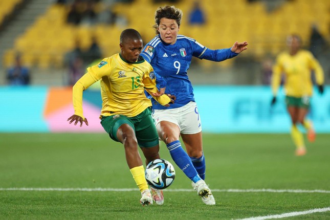 Đánh bại Italia, Nam Phi giành vé vào vòng 1/8 World Cup 2023 ảnh 6