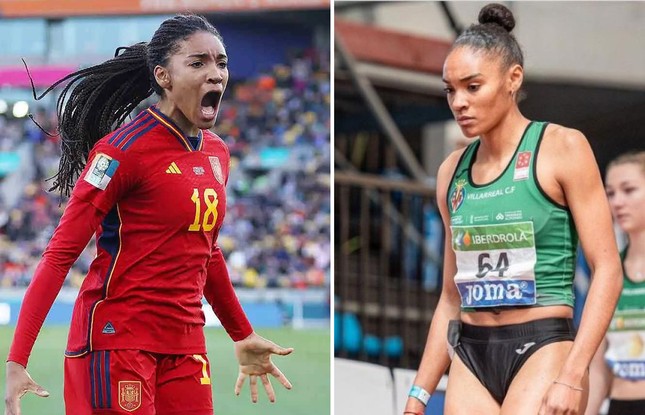 Sao trẻ Paralluelo của tuyển nữ Tây Ban Nha: Từ HCV điền kinh đến chung kết... World Cup ảnh 1