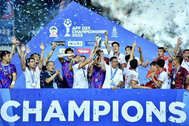 Đội hình tiêu biểu giải U23 Đông Nam Á 2023: Gọi tên Văn Khang, Văn Chuẩn ảnh 1