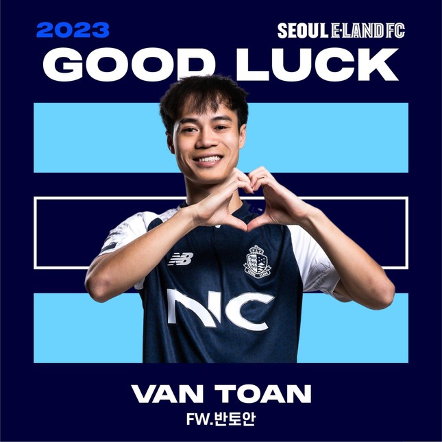 Seoul E-Land thông báo chia tay Văn Toàn ảnh 1