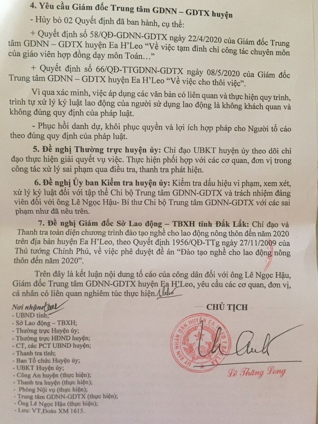 Đắk Lắk: Hàng loạt sai phạm đào tạo nghề, vì sao chưa xử lý ? ảnh 1