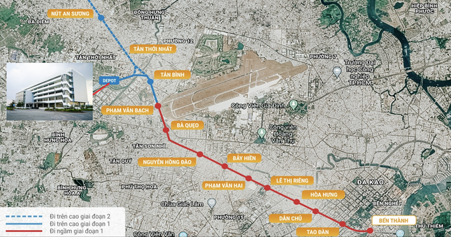 Diện mạo nhà ga tuyến tàu điện ngầm 2 tỷ USD ở TPHCM ảnh 1