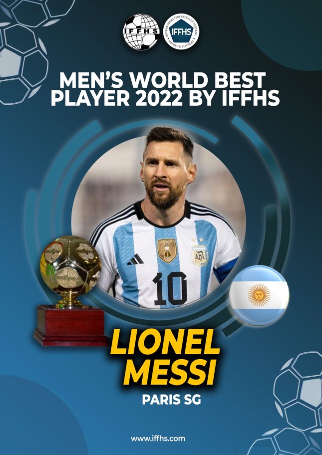 Messi nhận giải thưởng đầu tiên sau chức vô địch World Cup 2022 ảnh 2