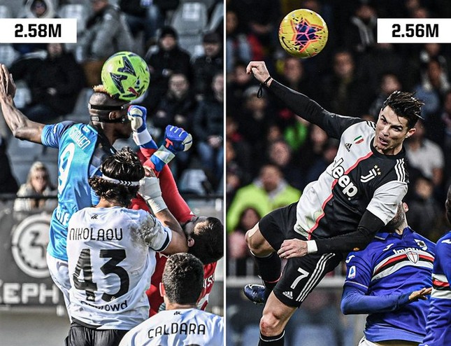 Xuất hiện tiền đạo nhảy cao hơn Ronaldo ở Serie A - Ảnh 2.