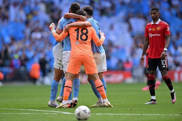 Gundogan lập cú đúp, Man City đánh bại MU 2-1 để giành FA Cup ảnh 35