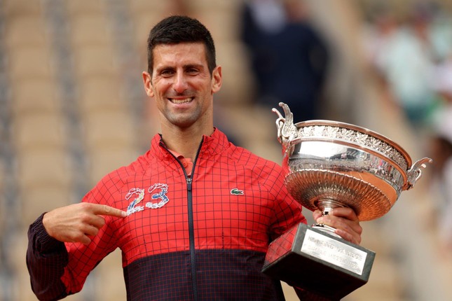 Djokovic trở lại ngôi số 1 thế giới sau chức vô địch Roland Garros 2023 ảnh 1