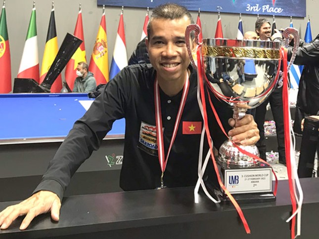 Cơ thủ Việt Nam vô địch World Cup Billiard ảnh 1