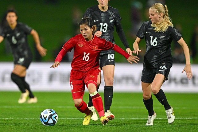 Đội tuyển nữ Việt Nam có màn thể hiện đáng khen dù thua New Zealand 0-2 ảnh 3