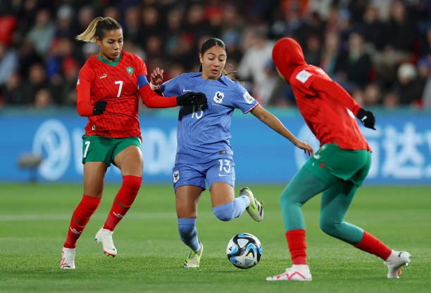 Đại thắng nữ Morocco 4-0, tuyển Pháp vào tứ kết ảnh 14
