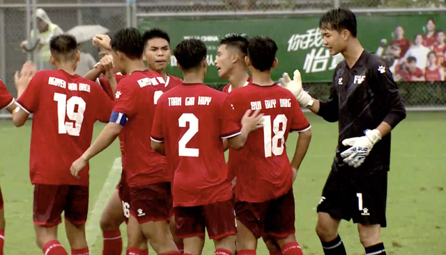 U16 PVF gây sốc, đánh bại U16 Man City tại Shanghai Future Star Cup 2023 ảnh 2