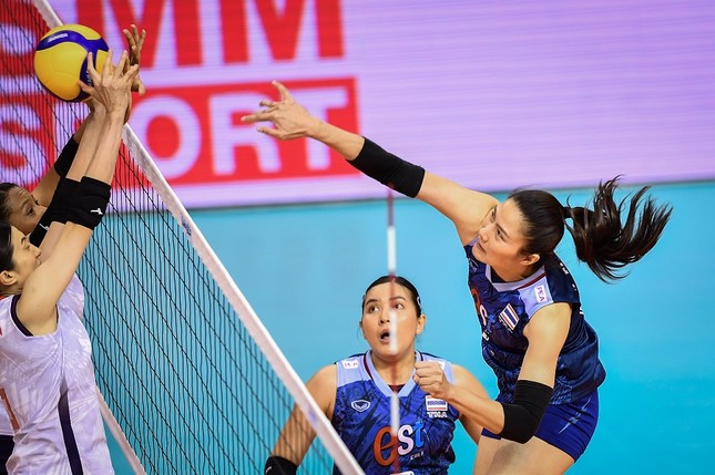 Thái Lan vào chung kết bóng chuyền nữ châu Á 2023 sau màn ngược dòng đỉnh cao trước Nhật Bản ảnh 2