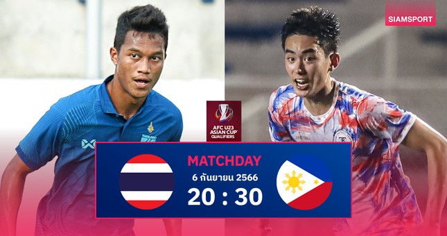 Đè bẹp U23 Philippines, U23 Thái Lan chiếm ngôi đầu bảng H ảnh 11