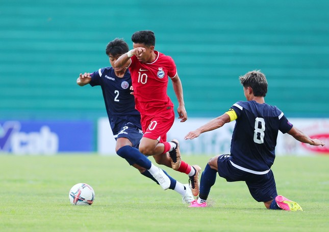 U23 Guam gây sốc trước U23 Singapore, U23 Việt Nam hưởng lợi ở vòng loại U23 châu Á 2023 ảnh 1