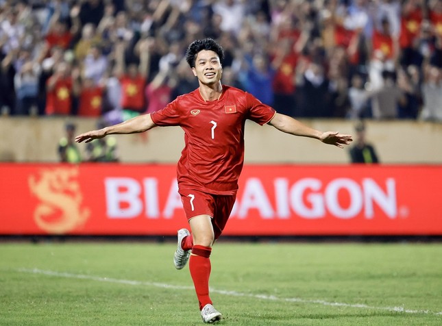 Công Phượng, Tuấn Hải lập công, đội tuyển Việt Nam đánh bại Palestine 2-0 ảnh 9