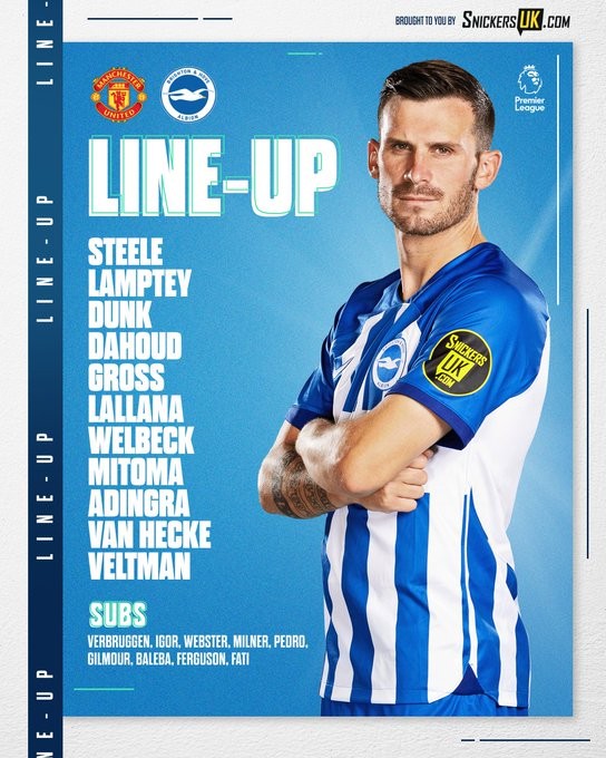 MU thảm bại 1-3 trên sân nhà trước Brighton trong ngày tân binh Hojlund đá chính ảnh 26