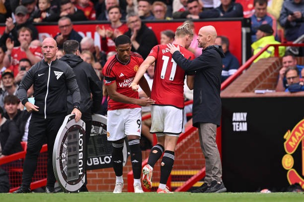 MU thảm bại 1-3 trên sân nhà trước Brighton trong ngày tân binh Hojlund đá chính ảnh 6