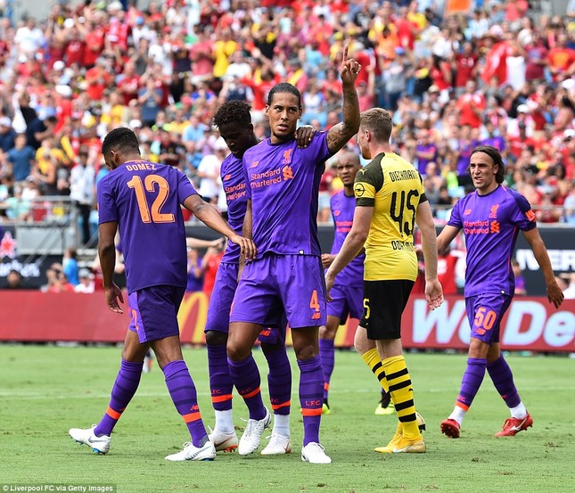 Thần đồng Mỹ tỏa sáng, Liverpool thua thảm Dortmund ảnh 1