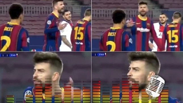 Barca thảm bại, Griezmann và Pique chửi nhau ngay trên sân ảnh 1