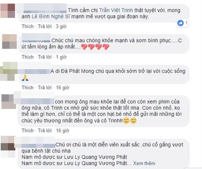 Món quà xúc động của Việt Trinh dành cho nghệ sĩ Lê Bình ảnh 2