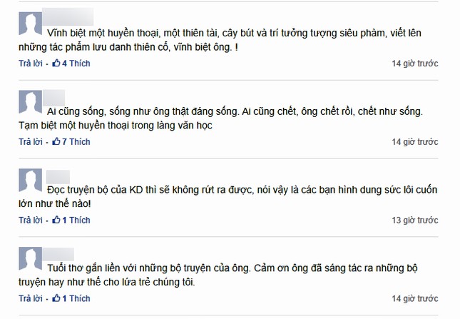 Người hâm mộ Việt làm thơ tiễn biệt Kim Dung ảnh 2