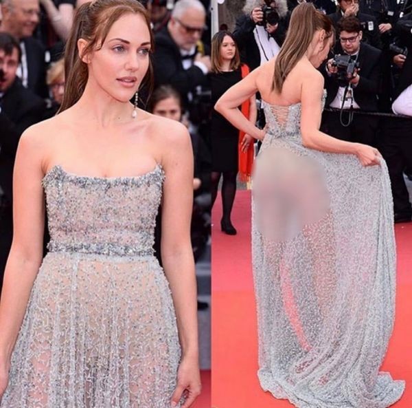 Những bộ cánh 'mặc như không' phản cảm nhất tại Liên hoan phim Cannes lần thứ 72 ảnh 14