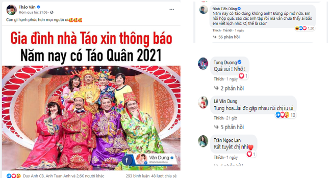 MC Thảo Vân và nghệ sĩ Việt háo hức đón chờ Táo quân 2021 ảnh 2