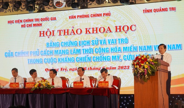 Trụ sở Chính phủ Cách mạng lâm thời CHMNVN: Biểu tượng sức mạnh đại đoàn kết ảnh 1