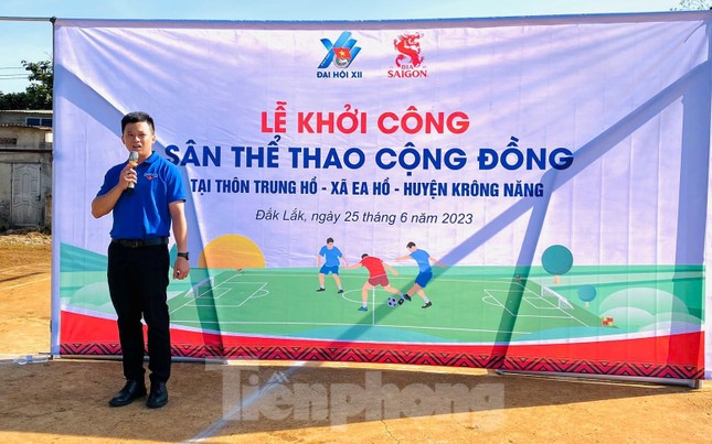 Khởi công công trình thanh niên cấp Trung ương tại Đắk Lắk ảnh 1