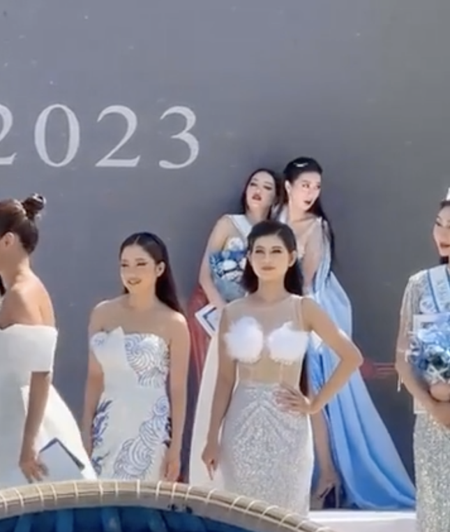 Nhiều thí sinh ngất xỉu ở chung kết Hoa hậu Đại dương Việt Nam 2023 ảnh 1