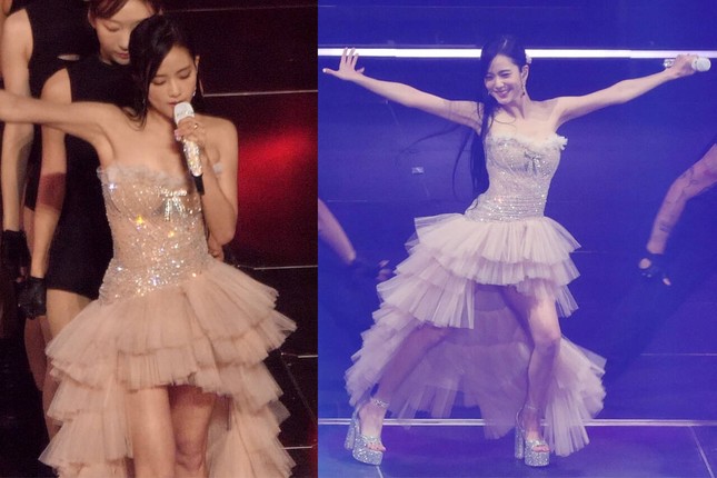 BlackPink mặc quá gợi cảm trong đêm diễn cuối ảnh 4