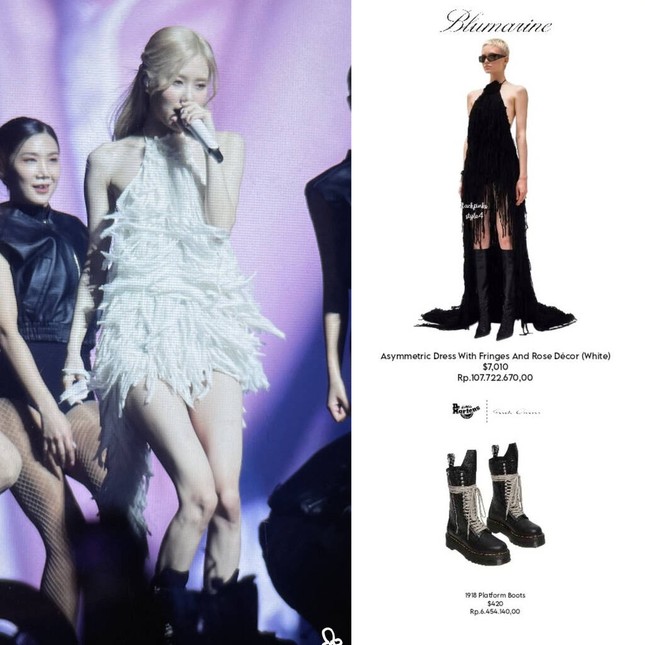 Đồ hiệu giá 1,49 tỷ đồng của BlackPink trong đêm diễn cuối ảnh 10