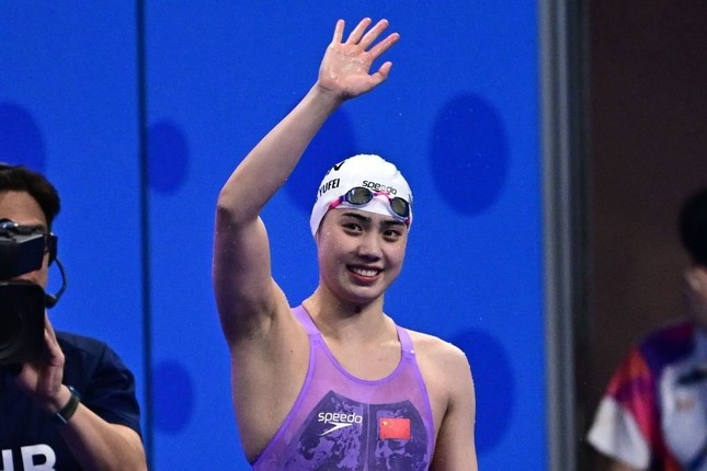 Nhan sắc nữ kình ngư lập 6 kỷ lục ở Asiad 19 ảnh 5