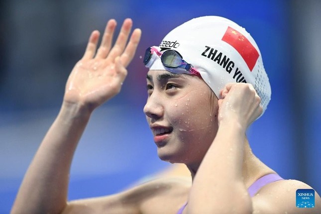 Nhan sắc nữ kình ngư lập 6 kỷ lục ở Asiad 19 ảnh 7