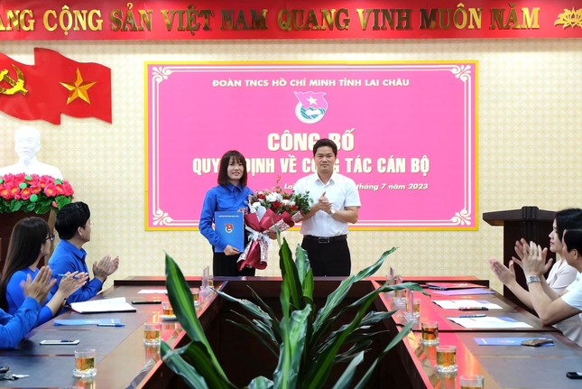 Tỉnh Đoàn Lai Châu công bố quyết định về công tác cán bộ ảnh 1