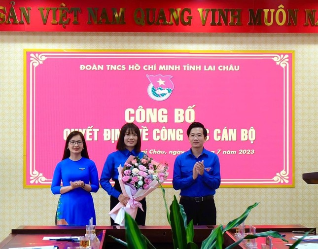 Tỉnh Đoàn Lai Châu công bố quyết định về công tác cán bộ ảnh 2