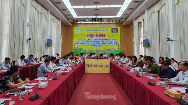 Sở Y tế và quận Cái Răng “đội sổ” bảng xếp hạng Chỉ số CCHC năm 2022 ảnh 1