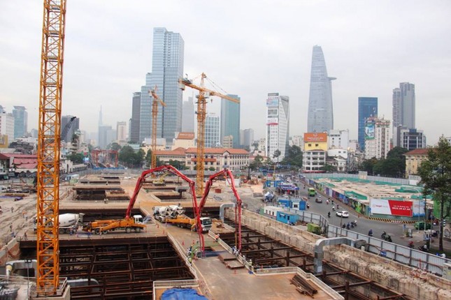 Ngưng đào hầm metro số 1 ở Sài Gòn vì lún nền đất ảnh 1