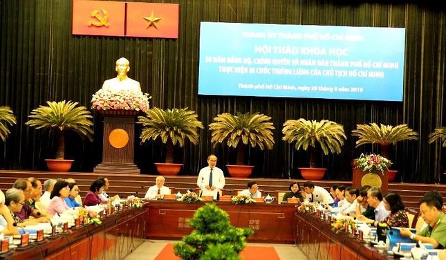 Ông Lê Thanh Hải: Còn một số cán bộ, đảng viên sa sút về đạo đức ảnh 1
