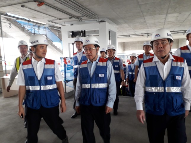 Phó Thủ tướng Phạm Bình Minh thị sát tuyến metro số 1, gỡ vướng các dự án ODA ảnh 1