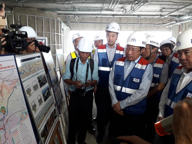 Phó Thủ tướng Phạm Bình Minh thị sát tuyến metro số 1, gỡ vướng các dự án ODA ảnh 5