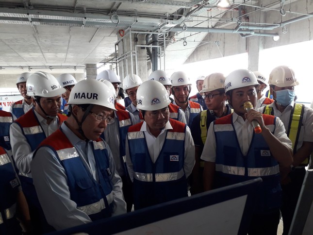 Phó Thủ tướng Phạm Bình Minh thị sát tuyến metro số 1, gỡ vướng các dự án ODA ảnh 6