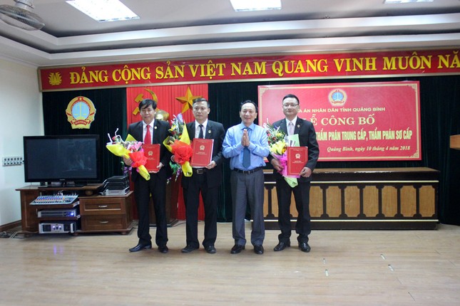 Công bố quyết định của Chủ tịch nước về công tác cán bộ ảnh 1