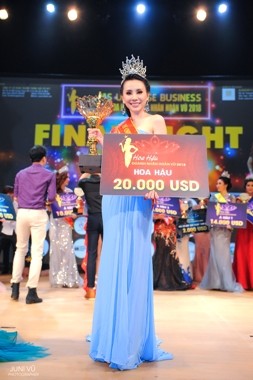 Châu Ngọc Bích đăng quang Hoa hậu Doanh nhân Hoàn vũ 2018 tại Nhật Bản ảnh 3