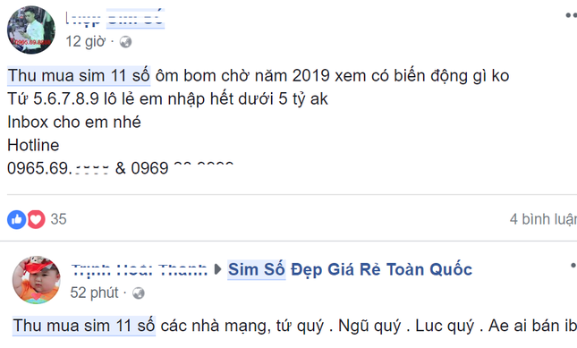 Hàng loạt đại lý ngừng bán sim và chuyển sang thu mua sim 11 số ảnh 2
