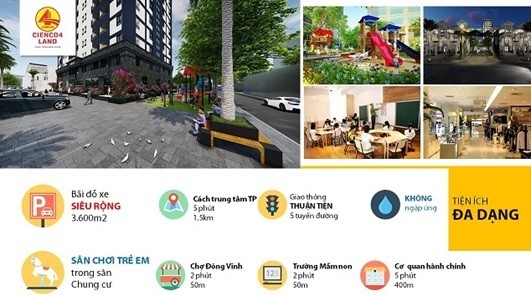 CIENCO4 chào hàng khu đô thị đắc địa tại TP Vinh ảnh 1