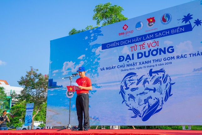 Quảng Bình: 1.000 thanh niên xung kích tham gia chiến dịch làm sạch biển ảnh 1